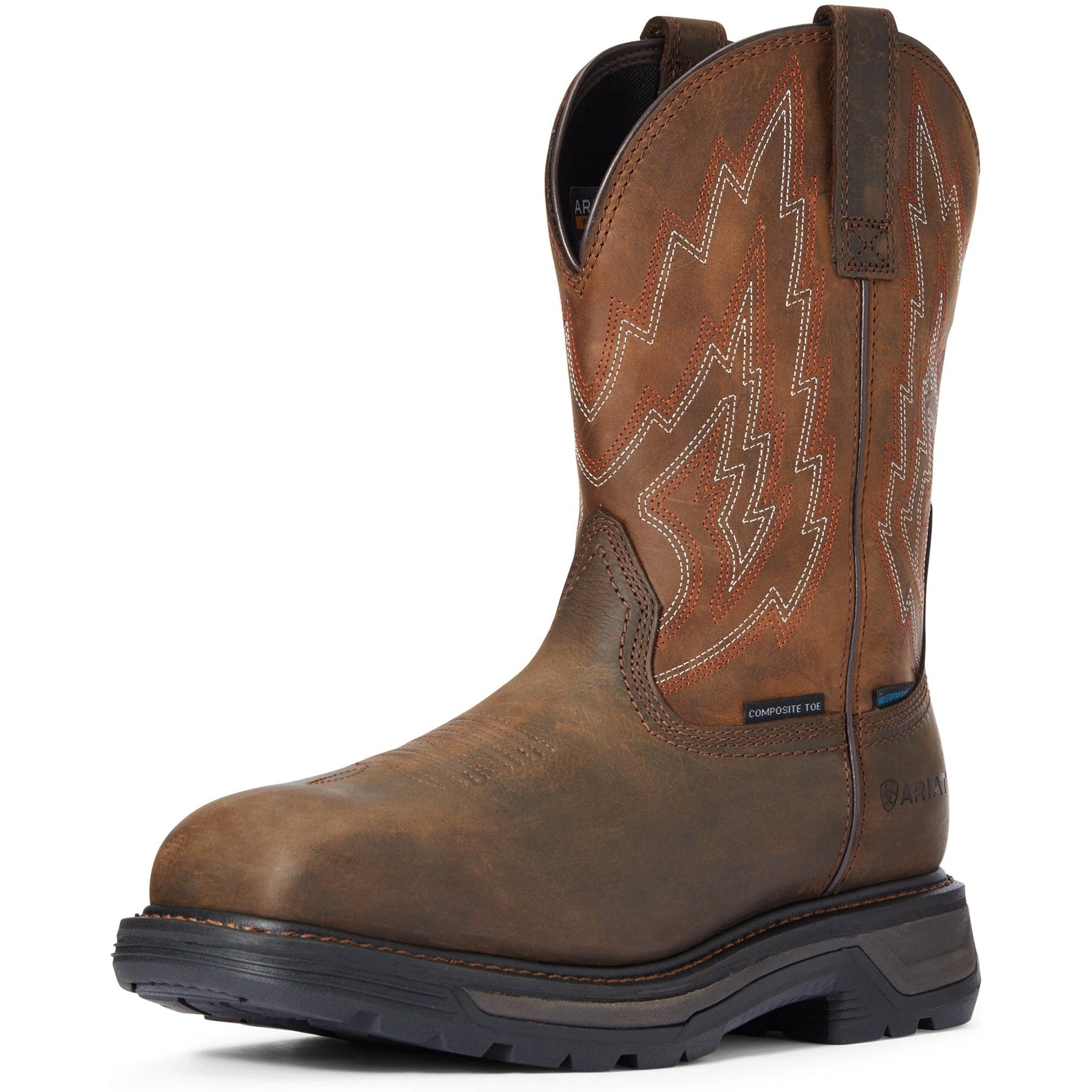 Ariat Big Rig: Der unzerstörbare Western-Arbeitsstiefel für echte Kerle! Wasserdicht, sicher, braun und stylisch!