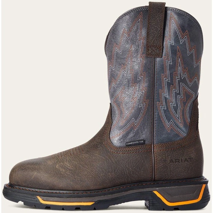 Ariat Big Rig: Robust Western Stiefel – Kaffee – Dein zuverlässiger Arbeitsbegleiter!