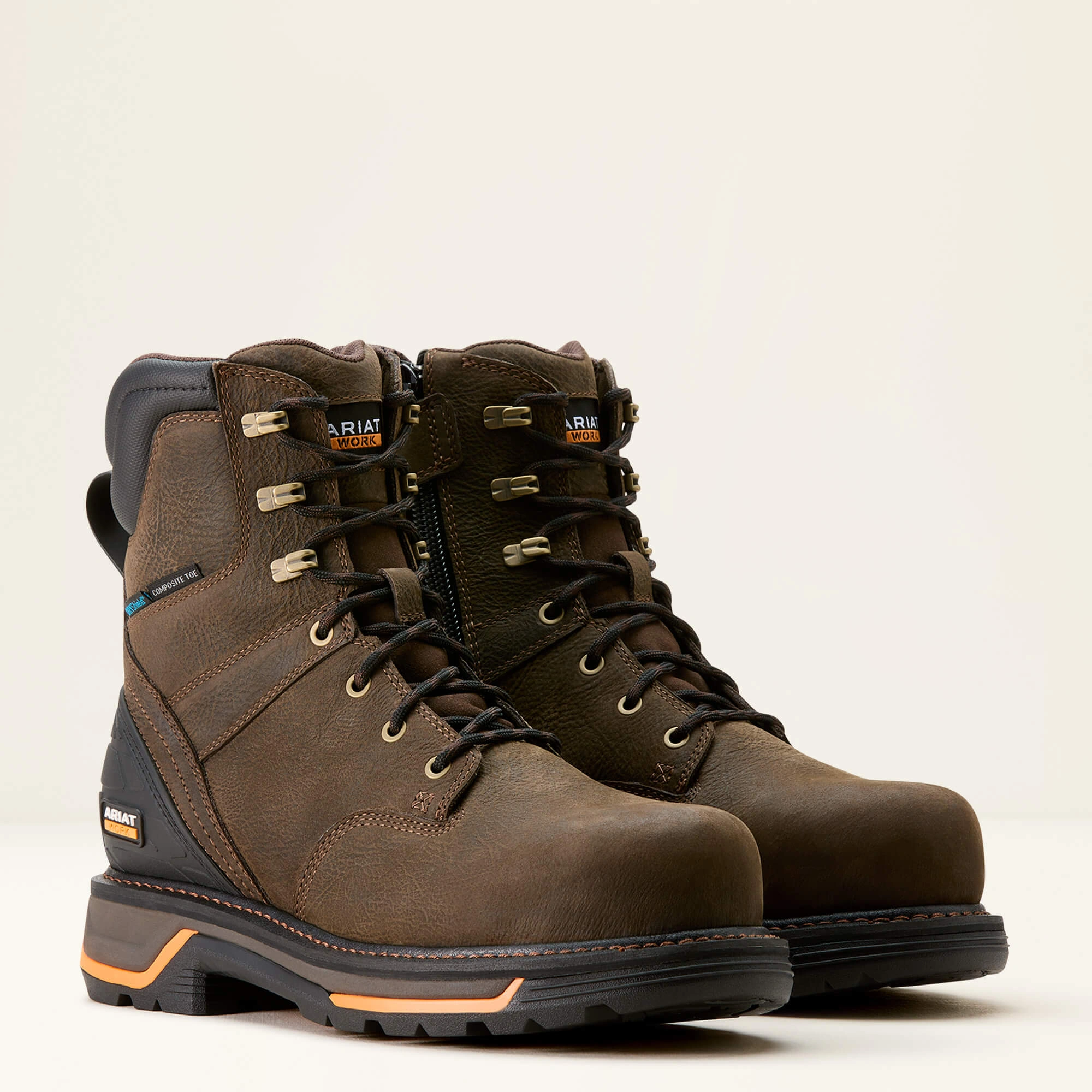 Ariat Big Rig Herren Arbeitsstiefel wasserdicht Komposit-Zehe Kaffee: Robust, stilvoll, unschlagbar!